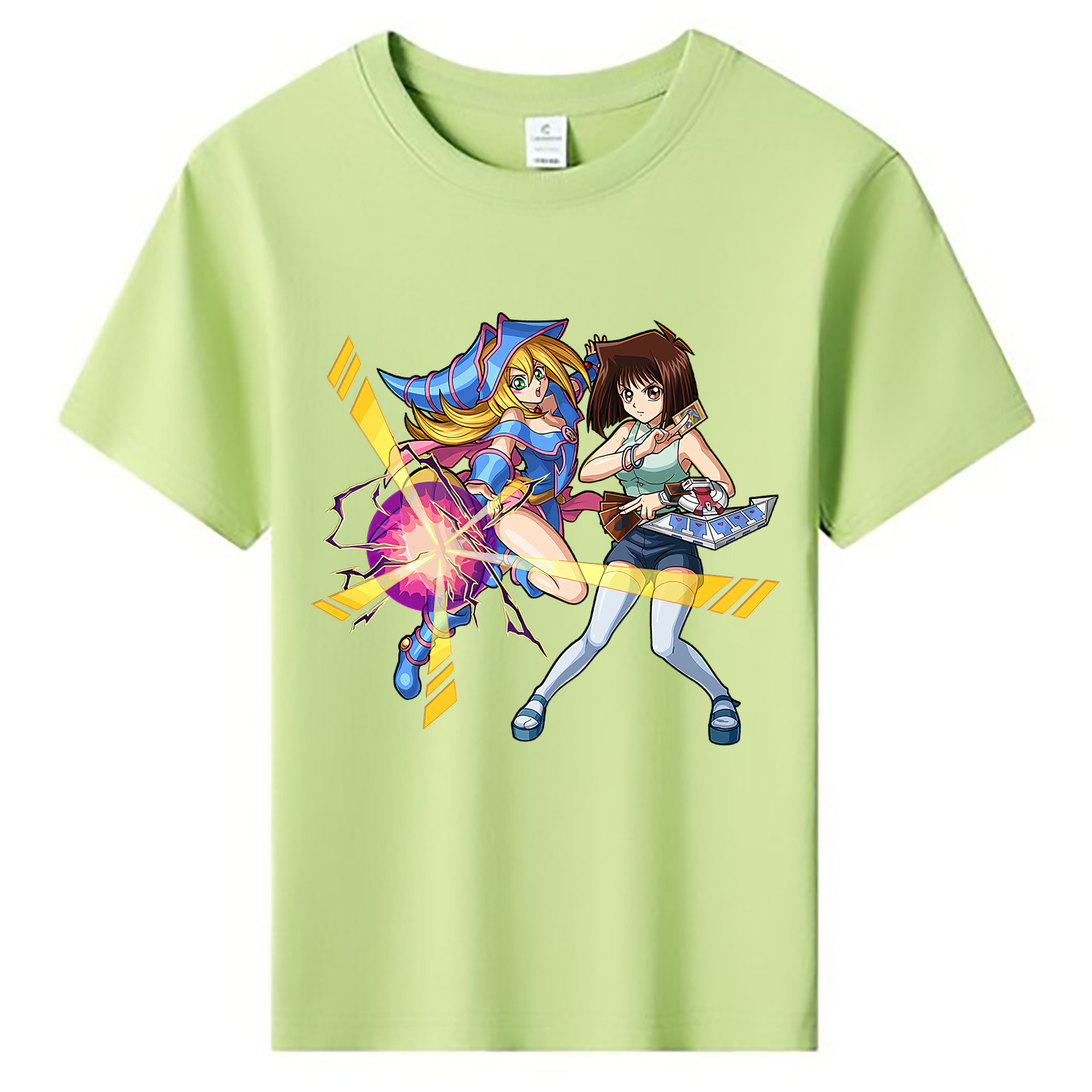 （画像用） 遊☆戯☆王 Yu-Gi-Oh! 綿100％キッズTシャツ（フロントプリント）